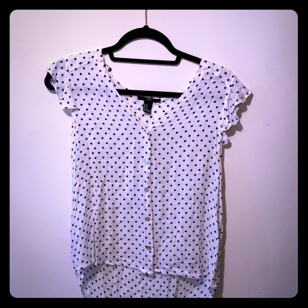 Polka dot shirt